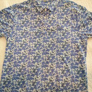 Straight Down Bluejack Golf Shirt Size L